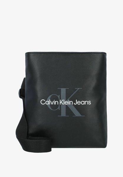 MONOGRAM SOFT - Crossbody Bag BLACK Calvin Klein — Фото, Картинка BAG❤BAG Купить оригинал Украина, Киев, Житомир, Львов, Одесса ❤bag-bag.com.ua