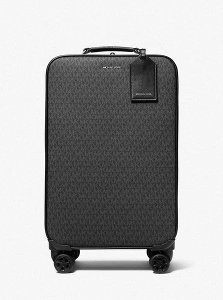 Cooper Logo Suitcase BLACK MICHAEL KORS — Фото, Картинка BAG❤BAG Купить оригинал Украина, Киев, Житомир, Львов, Одесса ❤bag-bag.com.ua