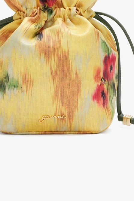 GANNI Pouch in Printed Taffeta Aurora B301028101F00 &mdash; фото 3 из 3