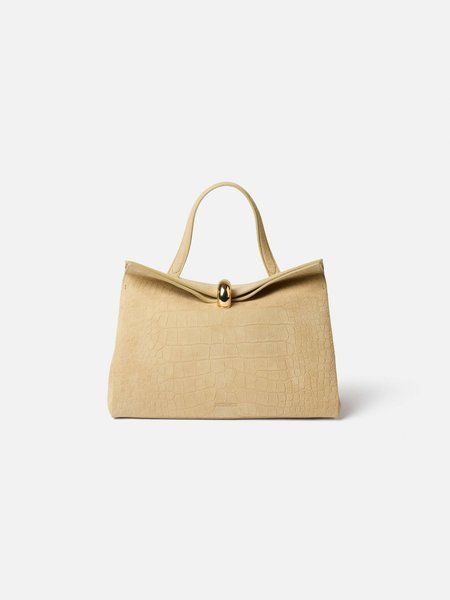 Jacquemus The Val&eacute;rie &mdash; Folded bag Beige BAW00439AC07A17150 &mdash; фото 1 з 8