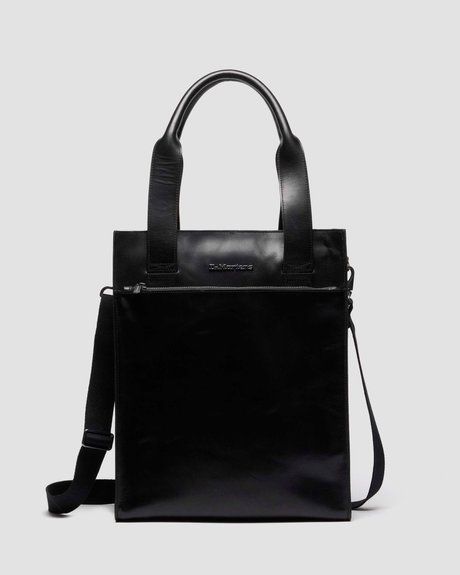 Dr. Martens Leather Tote Bag Mayhem Black MAYHEM RB;BLACK 41460001 &mdash; фото 1 з 9