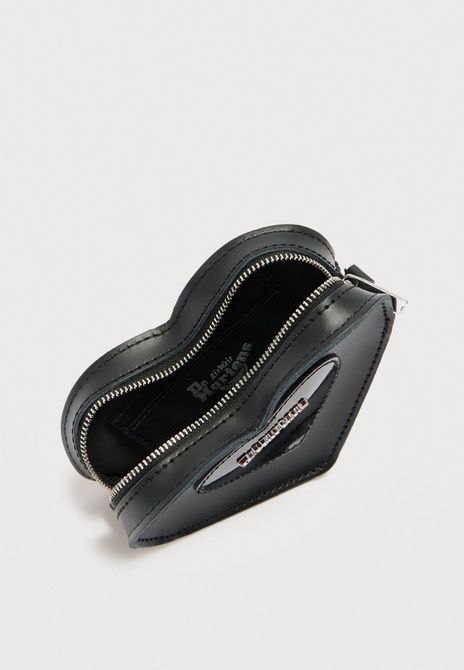 Dr. Martens Micro Heart Bag Unisex Handbag Black BLACK AD092001 &mdash; фото 3 из 4