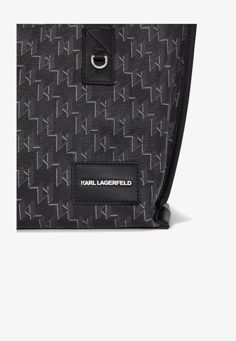 KARL LAGERFELD Voyage Tote Handbag Black BLACK A1W30184 &mdash; фото 5 из 5