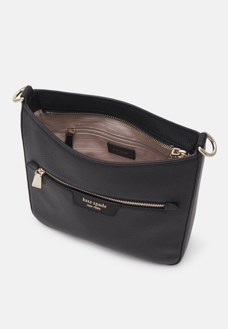 MESSENGER CROSSBODY - Crossbody Bag BLACK Kate Spade New York — Фото, Картинка BAG❤BAG Купить оригинал Украина, Киев, Житомир, Львов, Одесса ❤bag-bag.com.ua