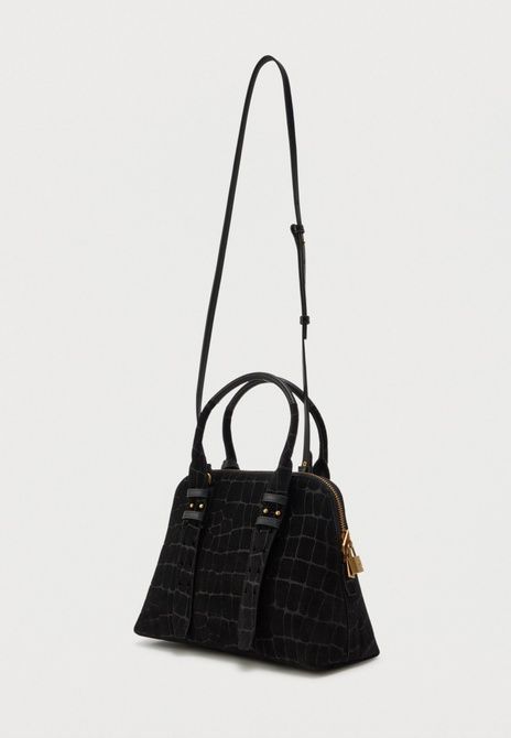 Pinko Bowling Bag Medium Cross Body Bag Nero / Antique gold-coloured 105906--Z99Q &mdash; фото 2 из 5