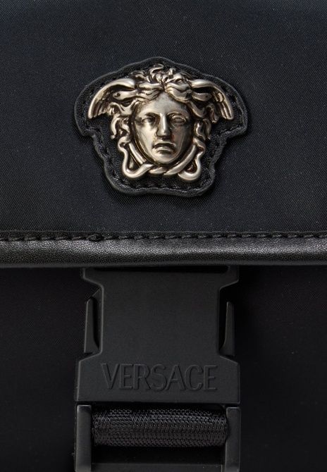 Versace Mini Bag Fabric Unisex Cross Body Bag Black BLACK 1022260-1A14493-1B00P &mdash; фото 4 из 4