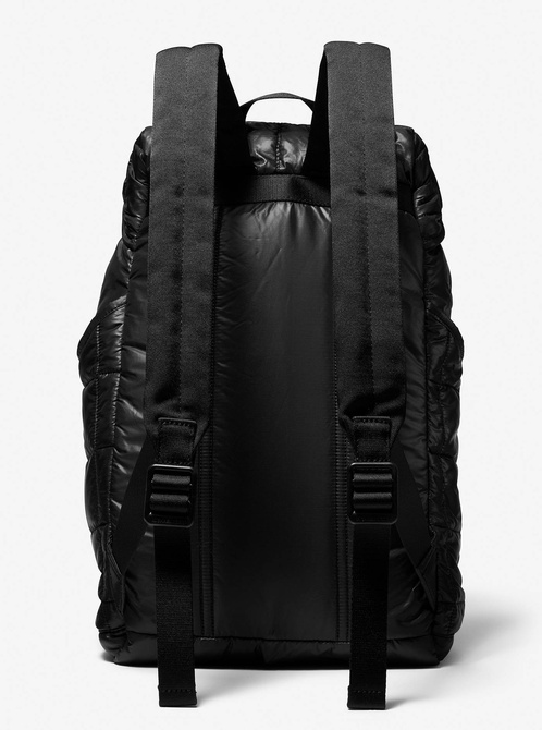 Stirling Quilted Recycled Polyester Backpack BLACK MICHAEL KORS — Фото, Картинка BAG❤BAG Купить оригинал Украина, Киев, Житомир, Львов, Одесса ❤bag-bag.com.ua
