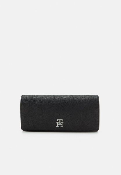 TOMMY HILFIGER Emblem Flap Wallet Wallet BLACK AW0AW14651-BDS &mdash; фото 1 из 6