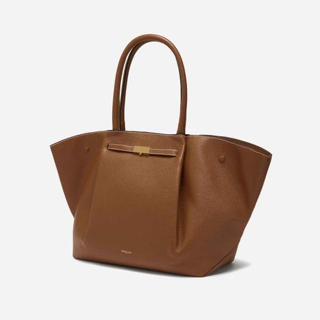 DeMellier The New York Tan Small Grain Ecru Stitching D90-SG-M32-1 &mdash; фото 1 з 10