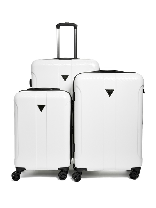 Lustre 28" Spinner Suitcase WHITE GUESS — Фото, Картинка BAG❤BAG Купить оригинал Украина, Киев, Житомир, Львов, Одесса ❤bag-bag.com.ua