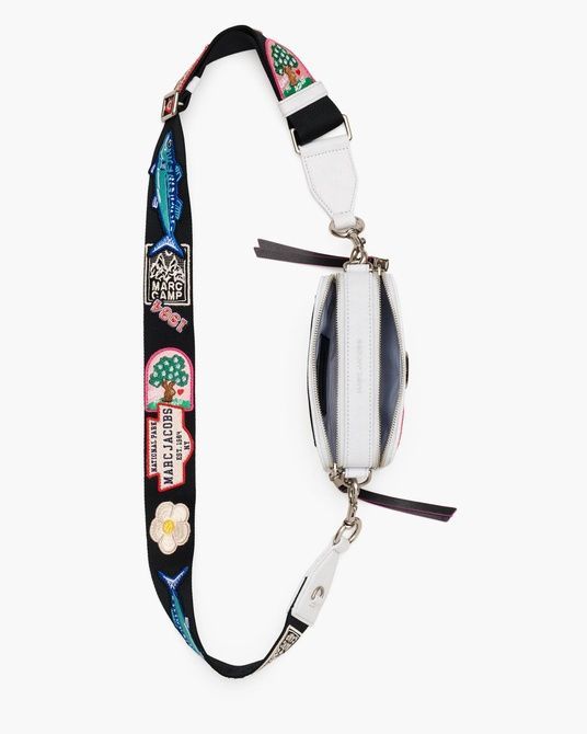 MARC JACOBS The Camp Patchwork Denim Snapshot LIGHT WASH 2P6HCR003H02 &mdash; фото 7 из 7