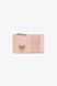 Zipped card holder Pink dusty pink antique gold Pinko — 1/4 Фото, Картинка BAG❤BAG Купить оригинал Украина, Киев, Житомир, Львов, Одесса ❤bag-bag.com.ua