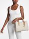 MICHAEL KORS Camille Large Signature Logo Satchel VANILLA / ACORN 30F5GCAS9B &mdash; фото 3 из 3