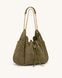 JW PEI Rowan Faux Suede Quilted Chain Bucket Bag Olive Green BG143349JWP &mdash; фото 2 з 2