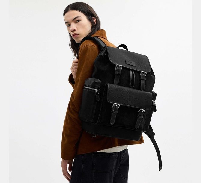 COACH Sprint Backpack SILVER CCG12 &mdash; фото 2 из 5