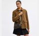 COACH Boxed Mini Rowan Crossbody Bag And Mirror Bag Charm Set In Signature Canvas Gold / Walnut / Black CCL59 &mdash; фото 6 з 7
