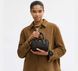 COACH Boxed Mini Rowan Crossbody Bag And Mirror Bag Charm Set In Signature Canvas Gold / Walnut / Black CCL59 &mdash; фото 7 з 7
