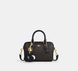 COACH Boxed Mini Rowan Crossbody Bag And Mirror Bag Charm Set In Signature Canvas Gold / Walnut / Black CCL59 &mdash; фото 1 з 7