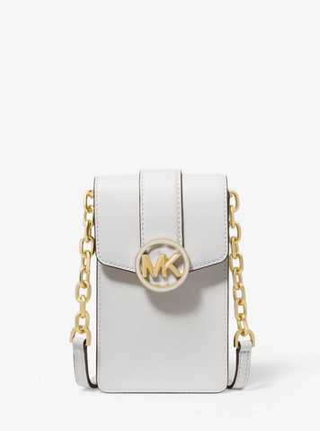 michael kors phone crossbody leather