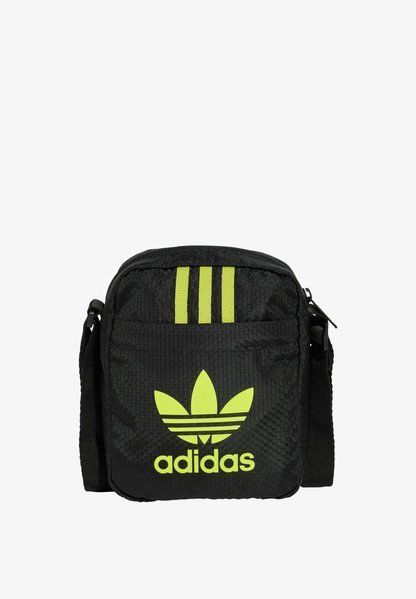 Adidas Small Item Cross Body Bag Black Semi / Solar Yellow JJ1989 &mdash; фото 1 з 4