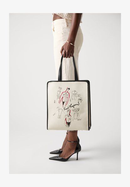 KARL LAGERFELD Series Tote Bag Beige Beige A3W50112 &mdash; фото 1 з 6