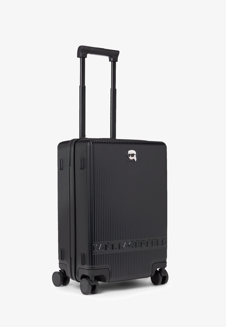 IKONIK HARD - Wheeled suitcase BLACK KARL LAGERFELD — Фото, Картинка BAG❤BAG Купить оригинал Украина, Киев, Житомир, Львов, Одесса ❤bag-bag.com.ua