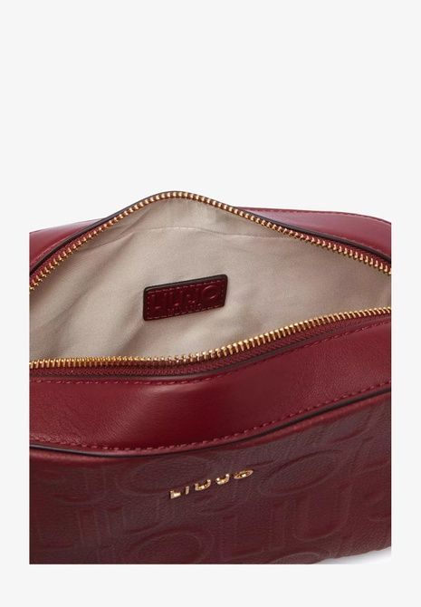 LIU JO Borsa A Tracolla Liu Jo Donna Logo Frontale Cross Body Bag BORDEAUX BG160692LJ &mdash; фото 3 из 4