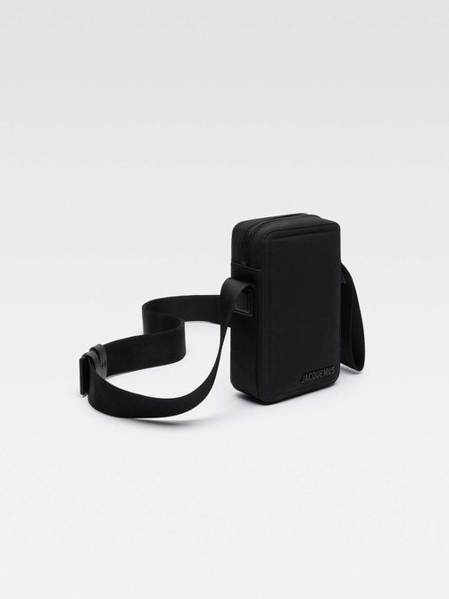 Jacquemus Le Cuerda vertical &mdash; Nylon cross-body bag BLACK 235BA091-3174-990 &mdash; фото 3 з 5