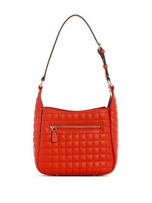 GUESS Nadira Quilted Hobo Bag ORANGE 14887040 &mdash; фото 4 з 5