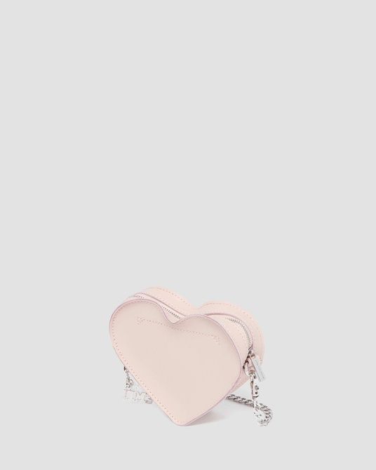 Dr. Martens Micro Heart Bag Kiev Leather Powder Pink+Black Kiev 40749651 &mdash; фото 8 из 9