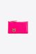 Zipped chevron-patterned card holder PINKO PINK-ANTIQUE GOLD Pinko — 1/3 Фото, Картинка BAG❤BAG Купить оригинал Украина, Киев, Житомир, Львов, Одесса ❤bag-bag.com.ua