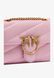 Pinko Love Puff Baby Cross Body Bag Rosa Chiaro-Antique Gold 100040A0F2-P26Q &mdash; фото 4 из 5