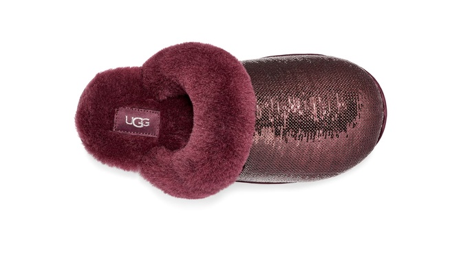 Women's Scuffette II Mirror Ball House Slipper WILD GRAPE UGG — Фото, Картинка BAG❤BAG Придбати оригінал Україна, Київ, Житомир, Львів, Одеса ❤bag-bag.com.ua