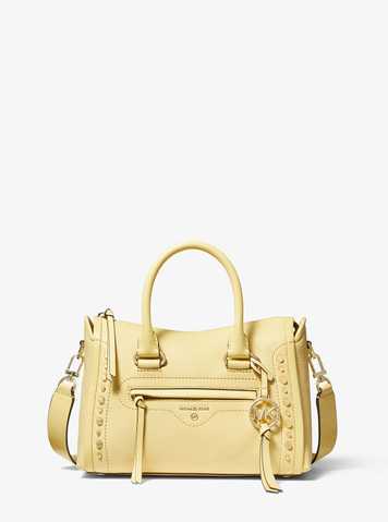 carine small leather satchel