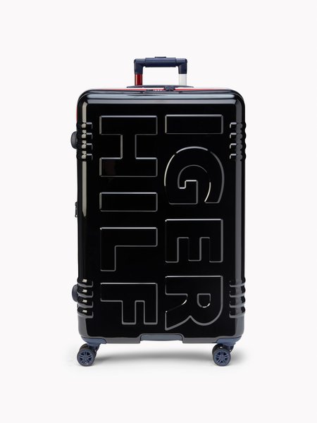 28" Signature Spinner Suitcase BLACK TOMMY HILFIGER — Фото, Картинка BAG❤BAG Купить оригинал Украина, Киев, Житомир, Львов, Одесса ❤bag-bag.com.ua