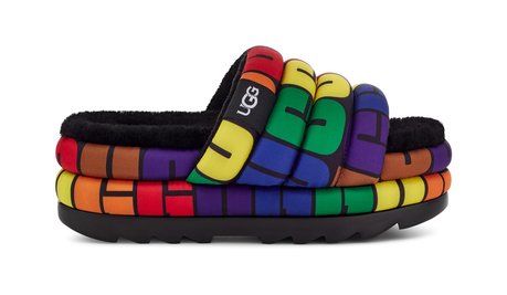 Pride Slide Sandal Rainbow Logo UGG — Фото, Картинка BAG❤BAG Купить оригинал Украина, Киев, Житомир, Львов, Одесса ❤bag-bag.com.ua