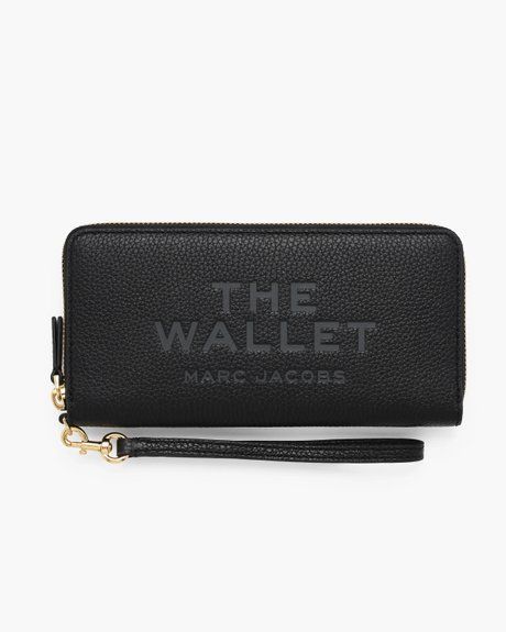 MARC JACOBS The Leather Continental Wallet BLACK 2P4SMP015S02 &mdash; фото 1 из 4