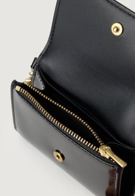 COACH Essential Flap Card Case With Charms Wallet Black BLACK CCD97-B4/BK &mdash; фото 4 з 5