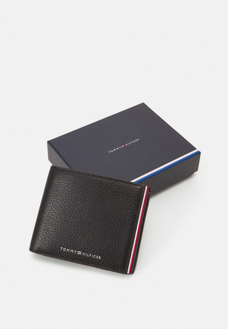 CORPORATE AND COIN UNISEX - Wallet BLACK TOMMY HILFIGER — Фото, Картинка BAG❤BAG Придбати оригінал Україна, Київ, Житомир, Львів, Одеса ❤bag-bag.com.ua