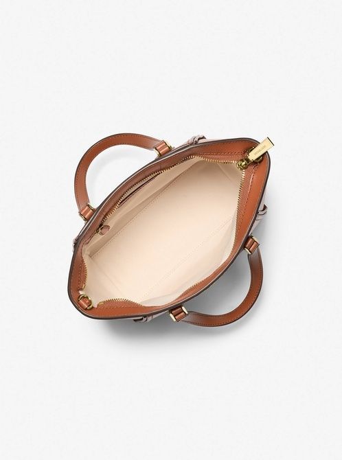 MICHAEL KORS Taryn Small Leather Convertible Crossbody Bag LUGGAGE 32F4GTBC1L &mdash; фото 2 из 5