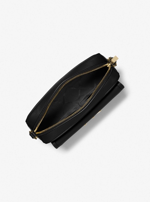 Parker Medium Leather Crossbody Bag BLACK MICHAEL KORS — Фото, Картинка BAG❤BAG Купить оригинал Украина, Киев, Житомир, Львов, Одесса ❤bag-bag.com.ua