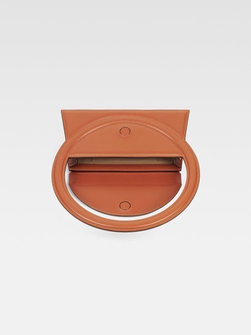 Jacquemus Le sac Rond &mdash; Circle purse LIGHT BROWN 221BA015-3072-810 &mdash; фото 5 з 6