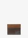 Hudson Two-Tone Leather Card Case BROWN Michael Kors Mens — 1/2 Фото, Картинка BAG❤BAG Купить оригинал Украина, Киев, Житомир, Львов, Одесса ❤bag-bag.com.ua