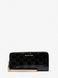 Large Logo Embossed Patent Continental Wallet BLACK MICHAEL KORS — 1/2 Фото, Картинка BAG❤BAG Купить оригинал Украина, Киев, Житомир, Львов, Одесса ❤bag-bag.com.ua