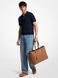 MICHAEL KORS Hudson Medium Pebbled Leather Everyday Tote Bag LUGGAGE 33R6LHDT9L &mdash; фото 6 из 6