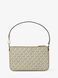 MICHAEL KORS Jet Set Small Metallic Signature Logo Wristlet PALE GOLD 35T5GTVW1M &mdash; фото 3 из 6
