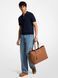 MICHAEL KORS Hudson Medium Pebbled Leather Everyday Tote Bag LUGGAGE 33R6LHDT9L &mdash; фото 3 из 6