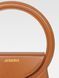 Jacquemus Le sac Rond &mdash; Circle purse LIGHT BROWN 221BA015-3072-810 &mdash; фото 4 з 6