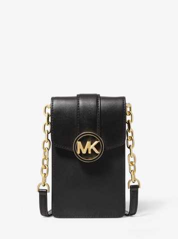 michael kors phone crossbody leather