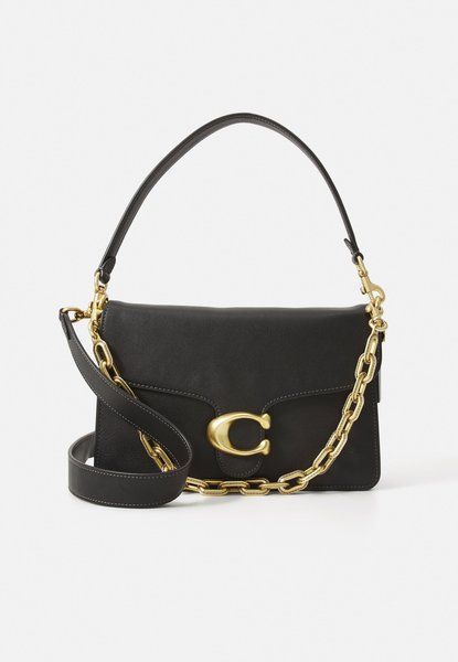 COACH Soft Grain Chain Tabby Shoulder Bag With Chain Handbag Black BLACK CY919-B4/BK &mdash; фото 1 из 9